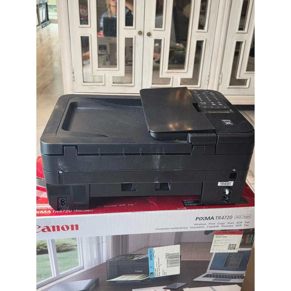 Canon PIXMA TR4720 Wireless All-in-One Inkjet Printer Black Print Copy Scan Fax